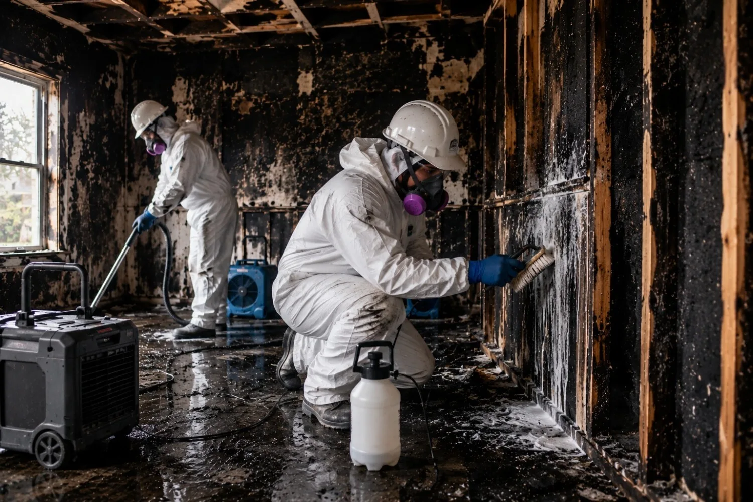 Fire Damage Restoration Homeland in Homeland